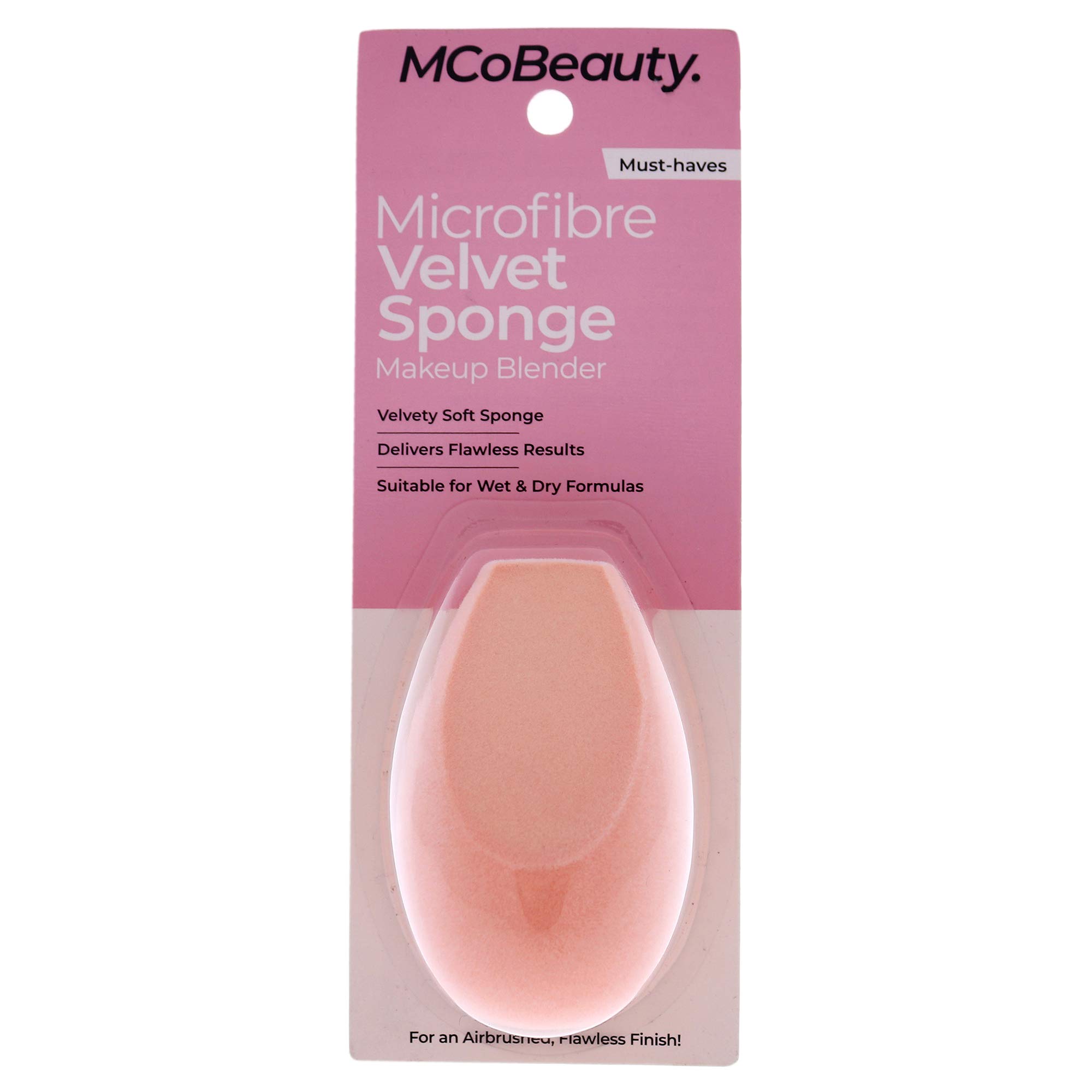 MCoBeautyMicrofibre Velvet Sponge For Women 1 Pc Sponge