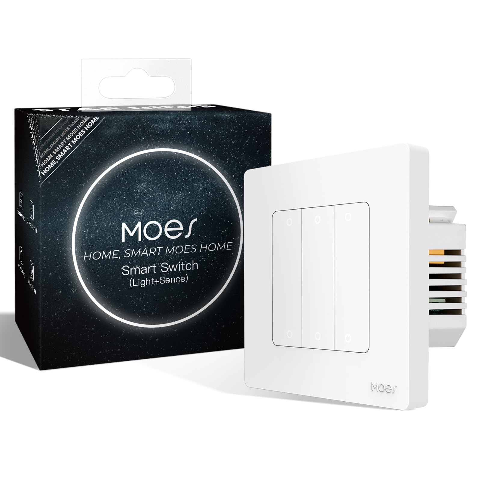 Zigbee inbouwschakelaar met power monitoring