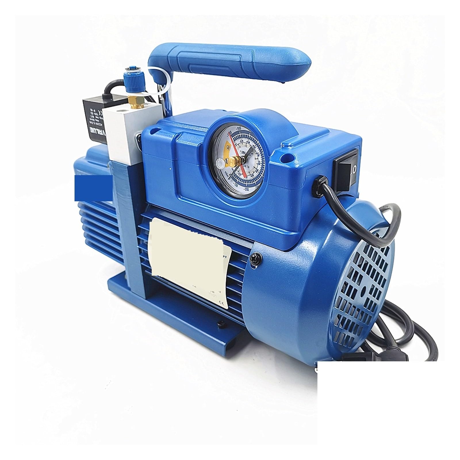 Bomba de aire acondicionado for laboratorio de 3,6 m3/h y 180 W, for refrigerar R410, bomba de vacío de 1 l, R410, R407C, R134a, R12, R22 Múltiples escenarios de aplicación
