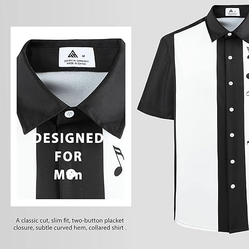 Miniatura 4 de V VALANCH Mens Floral Hawaiian Shirts Short Sleeve Casual Beach Shirts Tropical Summer Holiday Shirts Unisex