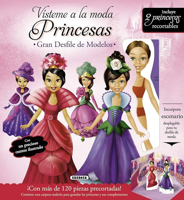 Portada de Vísteme a la Moda Princesas