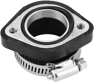 aqxreight - Adaptador de admisión de carburador, colector de admisión de goma para carburador de motocicleta, ajuste para carburador redondo VM24 MIKUNI KEIHIN OKO KOSO de 28 mm 30 mm
