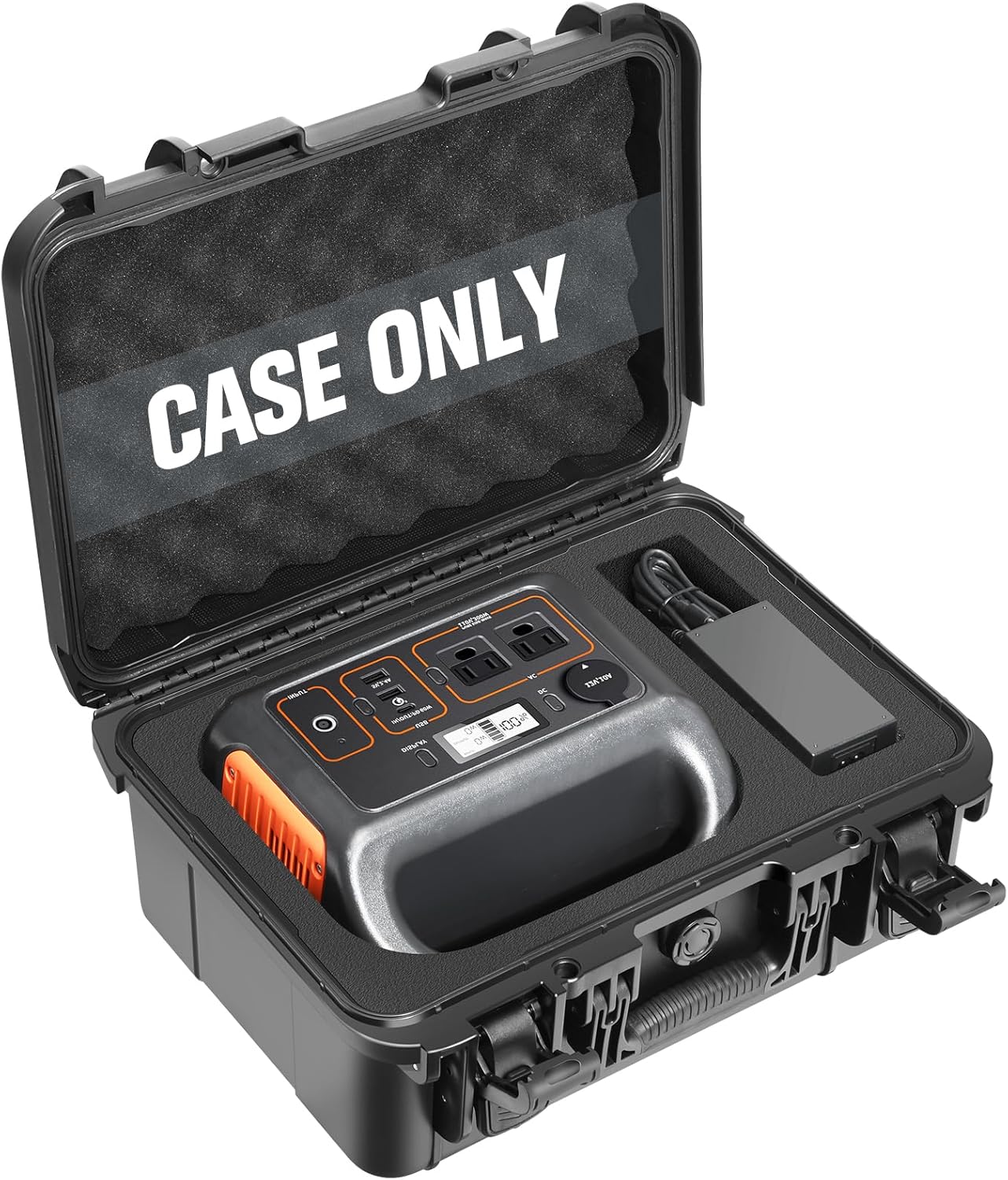 Hard Case for Jackery Explorer 300 – Portable Solar Generator Hard Shell Case: Waterproof Travel Carrying Storage Box for Jackery Portable Power Station Explorer 300: for Camper & Adventurer & Travel
