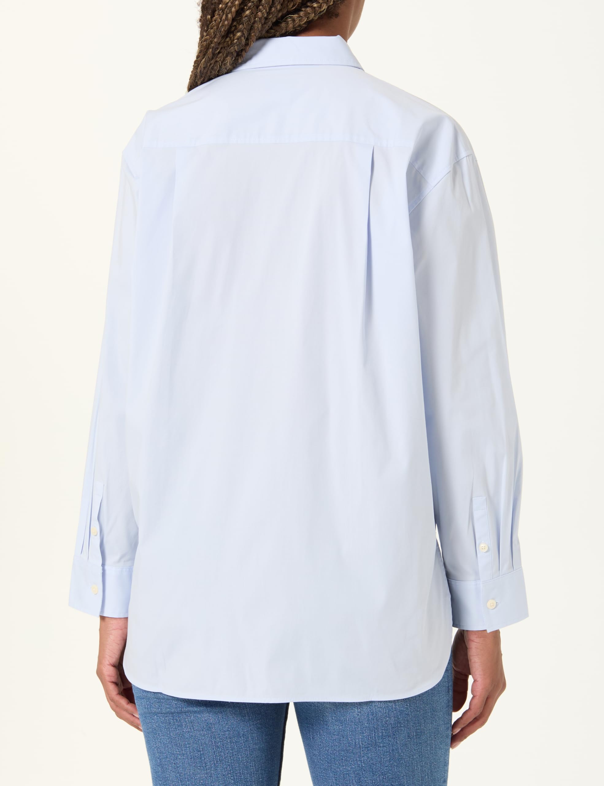 Calvin Klein Damen Hemd Poplin Relaxed Oversized