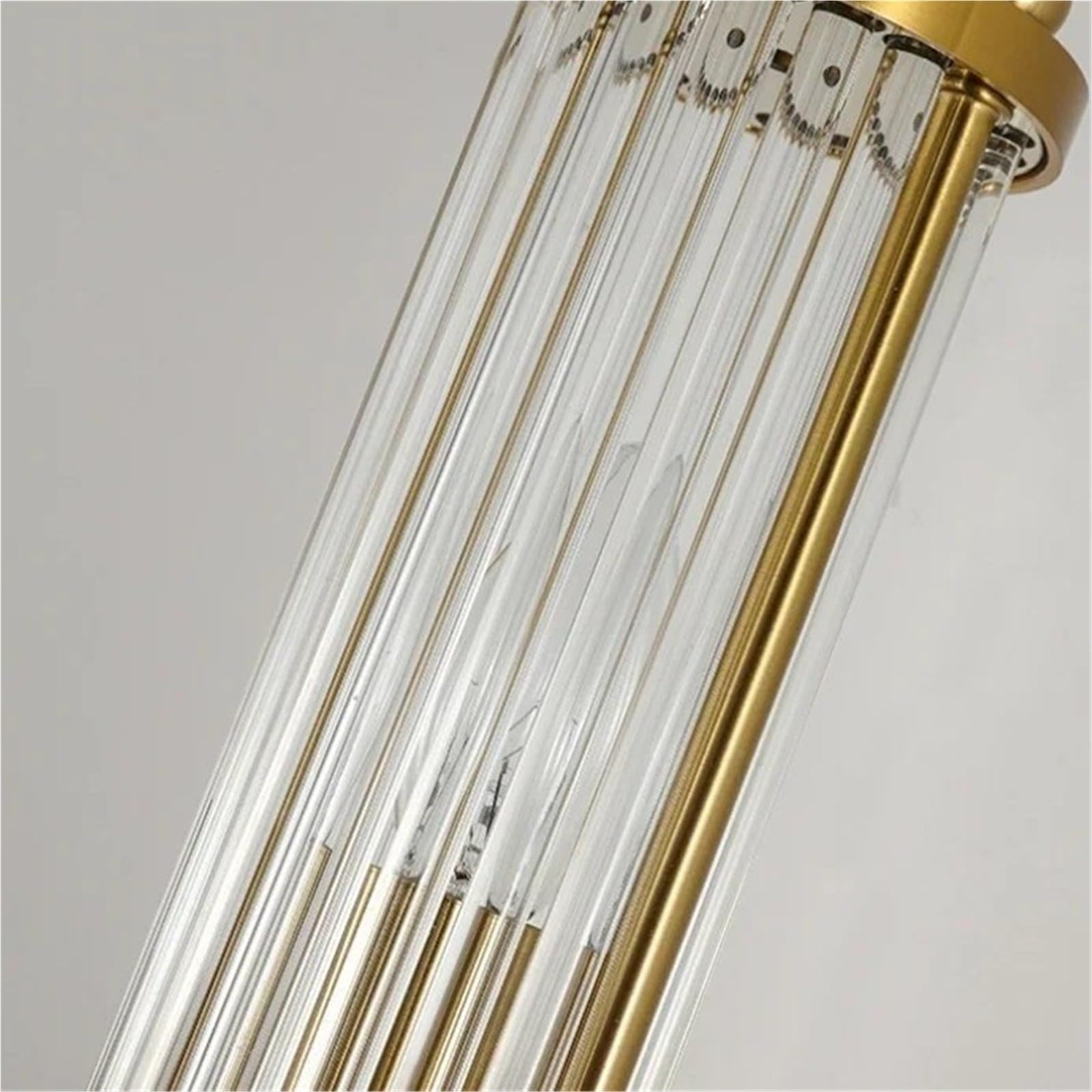 Luxury Crystal Glass Wall Sconce Modern Gold Wall Lamp