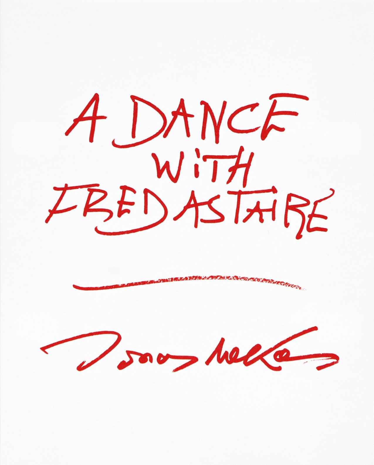 A Dance with Fred Astaire cadeau idéal pour passionné de cinéma rétro et art moderne