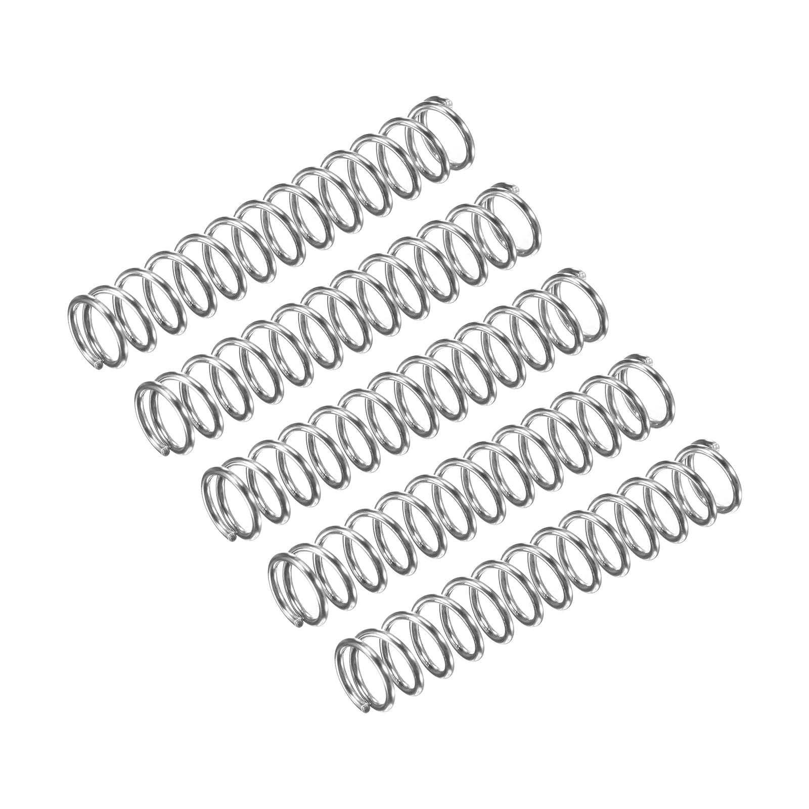 uxcell 5Pcs Compression Spring 304 Stainless Steel 10mmOD,0.8mmWD,40mmFL — Amazon image 14
