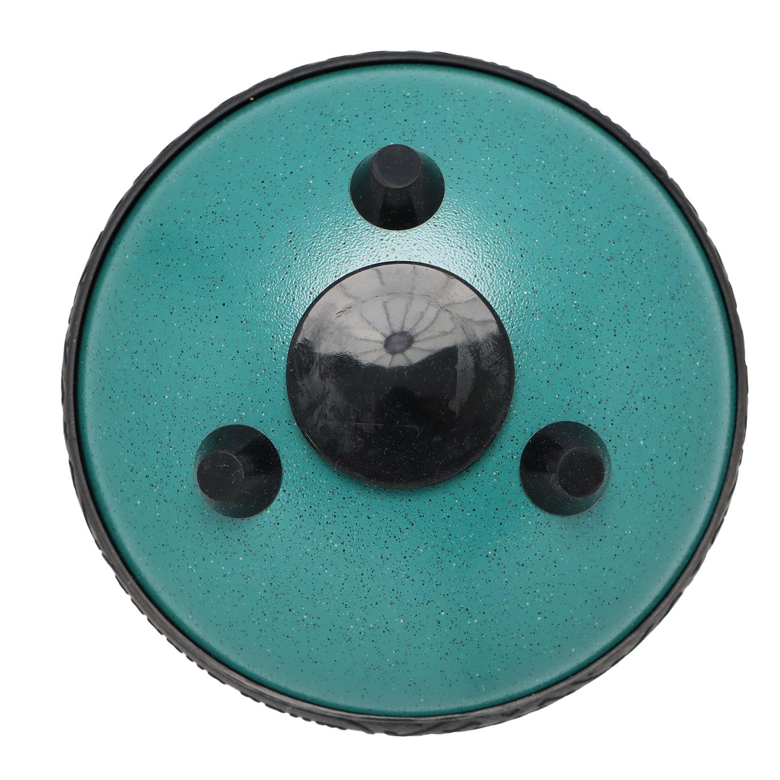 Buachois Tambor de Lengua de Acero, Tambor de Chakra portátil de 6 Pulgadas y 11 Tonos para educación, Yoga, meditación (Verde)