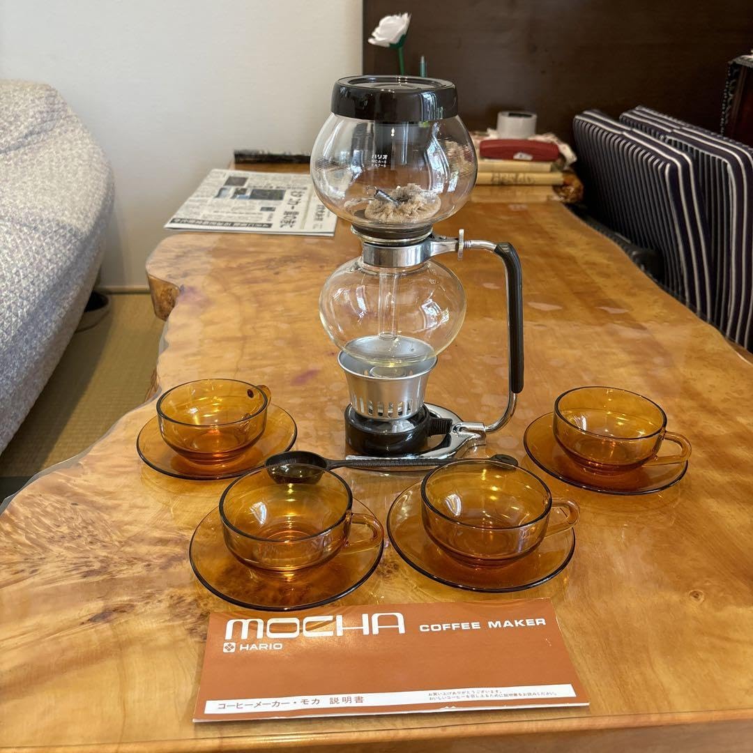 Amazon.co.jp: ハリオ コーヒーサイフォン MCA5 ガラス コーヒーカップ 