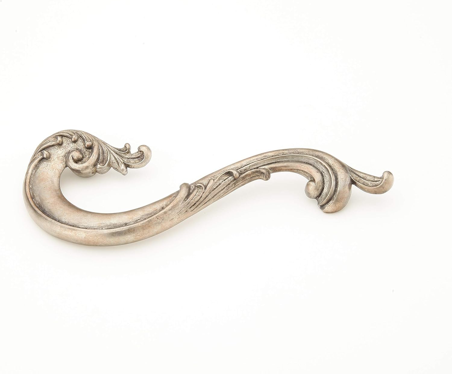 Schaub & Company 934L-MSL French Court Collection 5 in. (127mm) Left Hand Pull , Monticello Silver