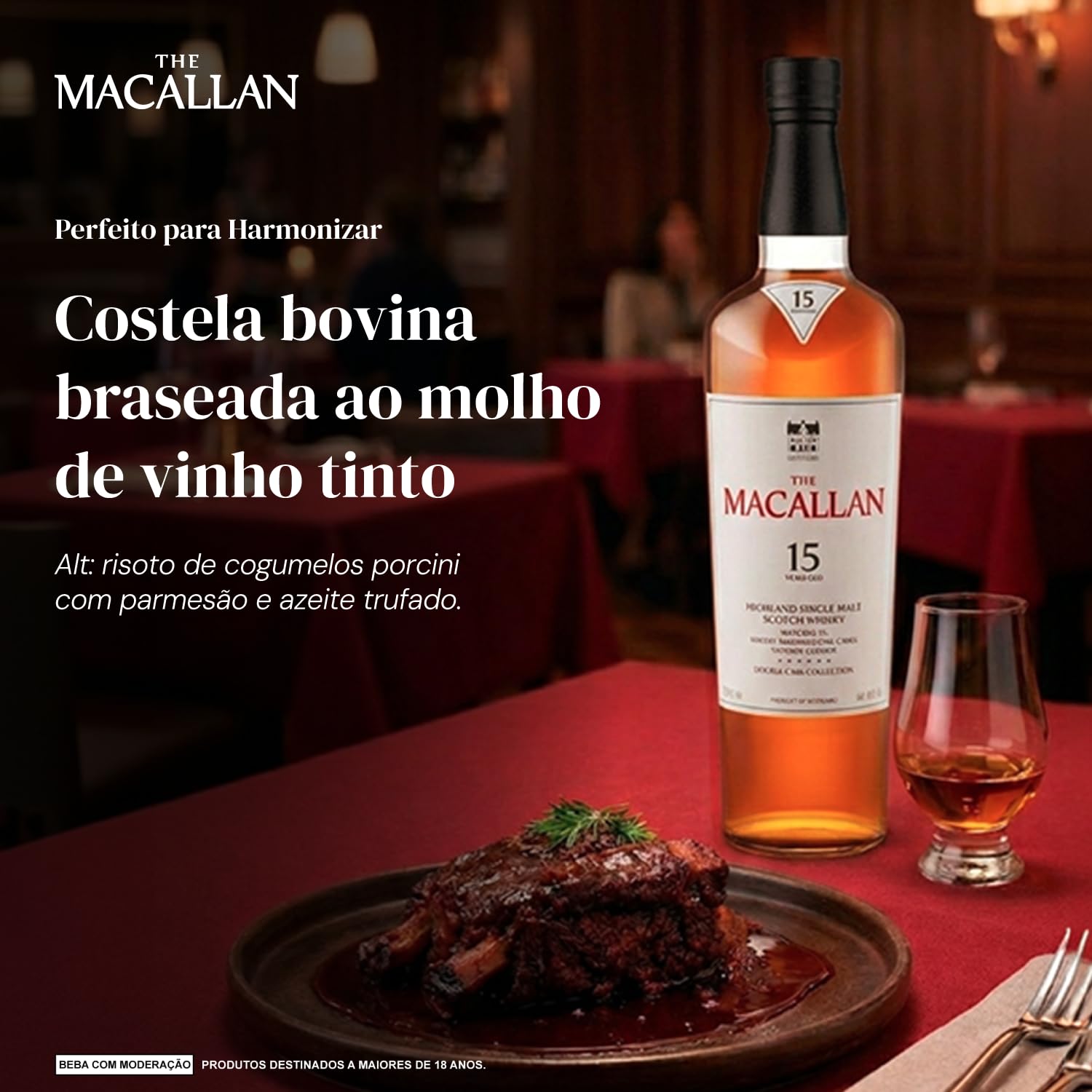 Amazon.co.jp: Single Malt Whiskey The Macallan Double Cask 15