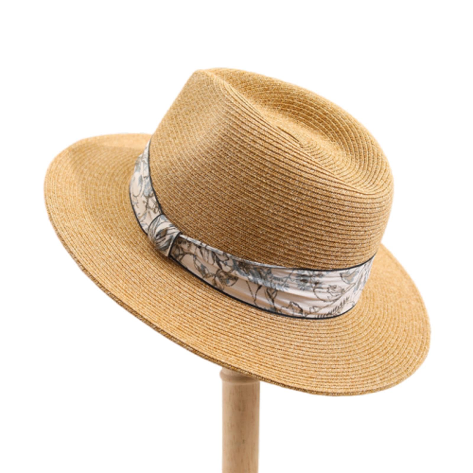 VIDECOR Nouveau Chapeau de Paille D'été Pliable pour Les Femmes Plus Grande Visière à Large Bord Disquette Voyage Chapeaux D'été Paille UV Protection de Plage,B