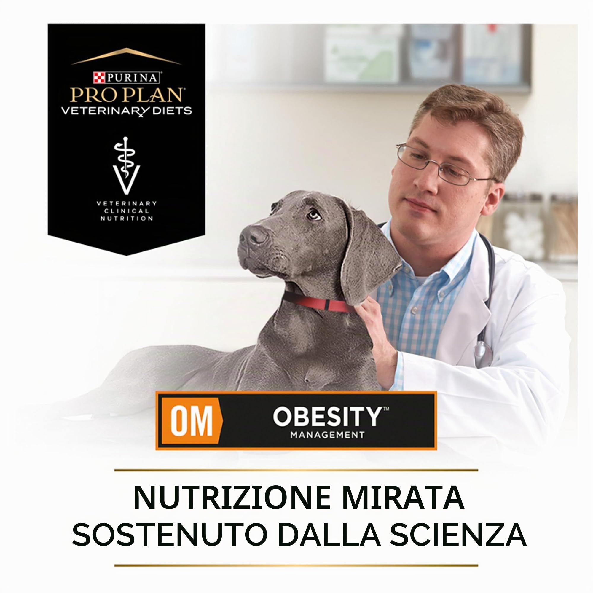 Purina PRO Plan Veterinary Diets Obesity Management Om crocchette Cani 12kg