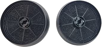 Set di sei filtri a carbone ACM14 145x30mm SOS ACCESSOIRE, ARISTON HOTPOINT, CANDY, AIRLUX, GLEM, ROSIERES, INDESIT, AYA, BEKO, PROLINE 49011548, 9179183012