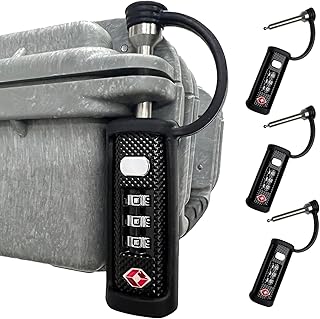 LAFENLIN TSA Approved Firearm Travel Case Locks, Gun Case Hard Pistol Cases Lock Gun