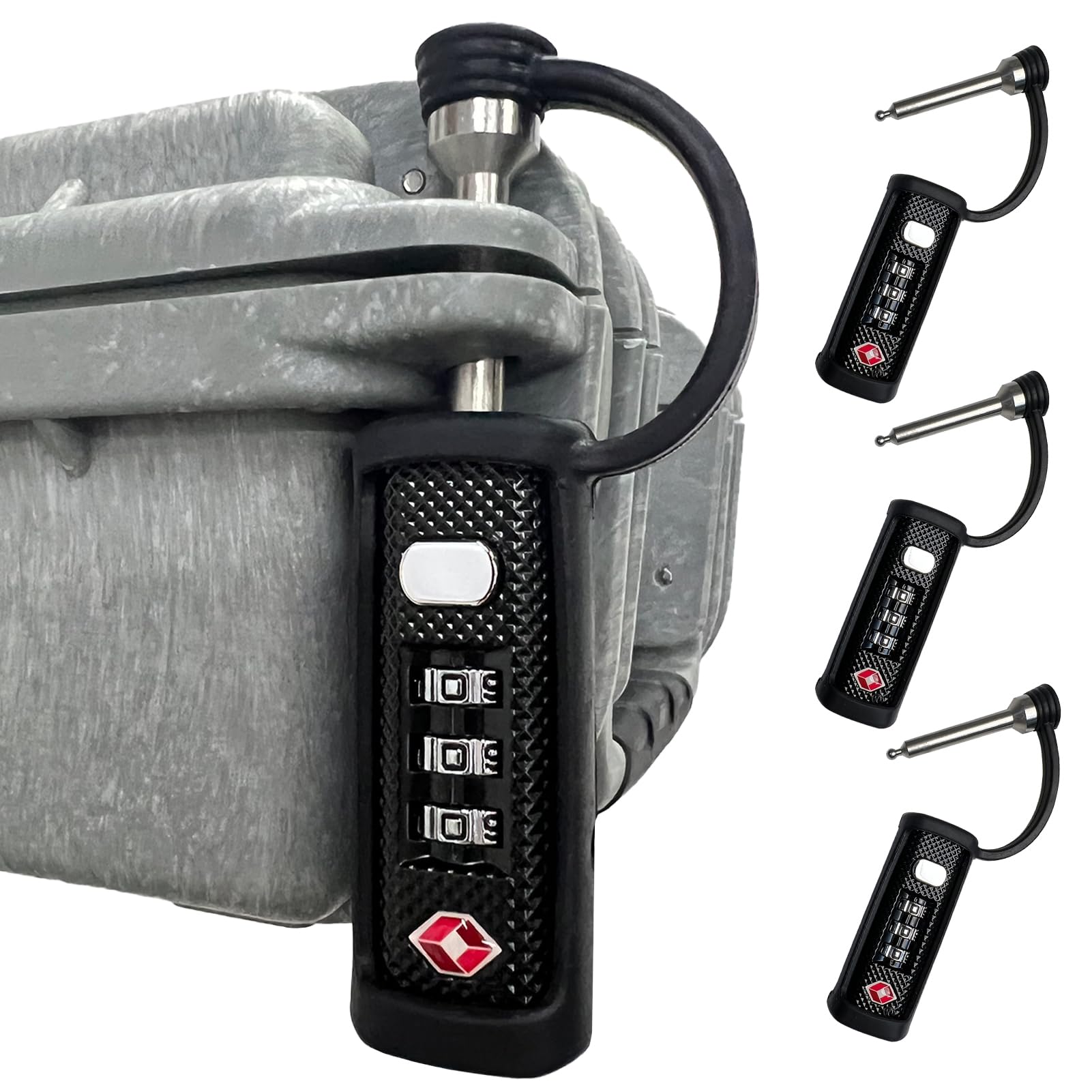 LAFENLIN TSA Lock for Gun Case, 3-Dial Combo Padlock