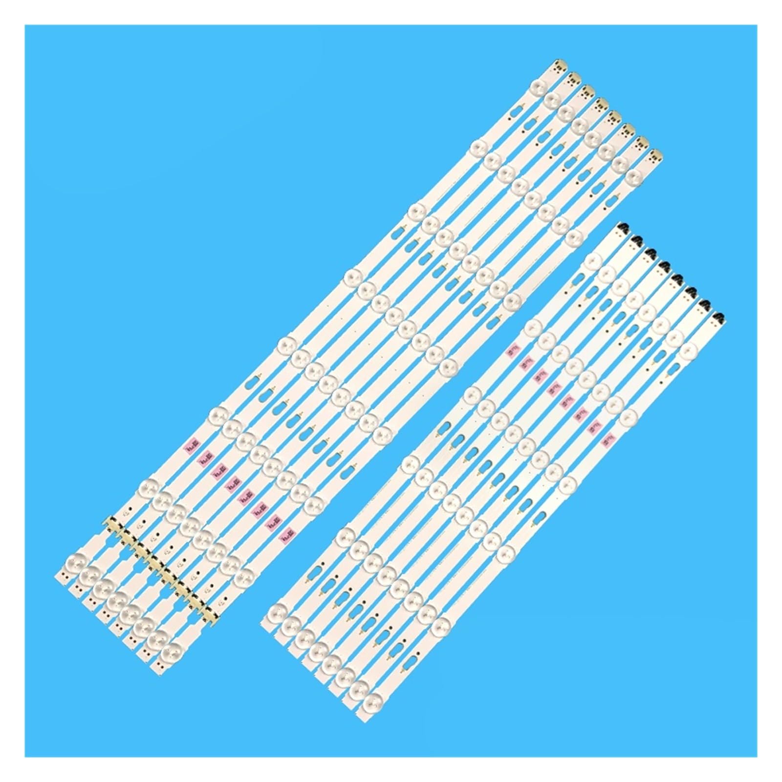 8pair/Set LED TV Backlight Strip for UA60KU6000 UA60KU7000 UE60KU6000 UE60KU6020 UE60KU6070 UE60KU6072 UE60KU6075 V5DU-600DCA-R1