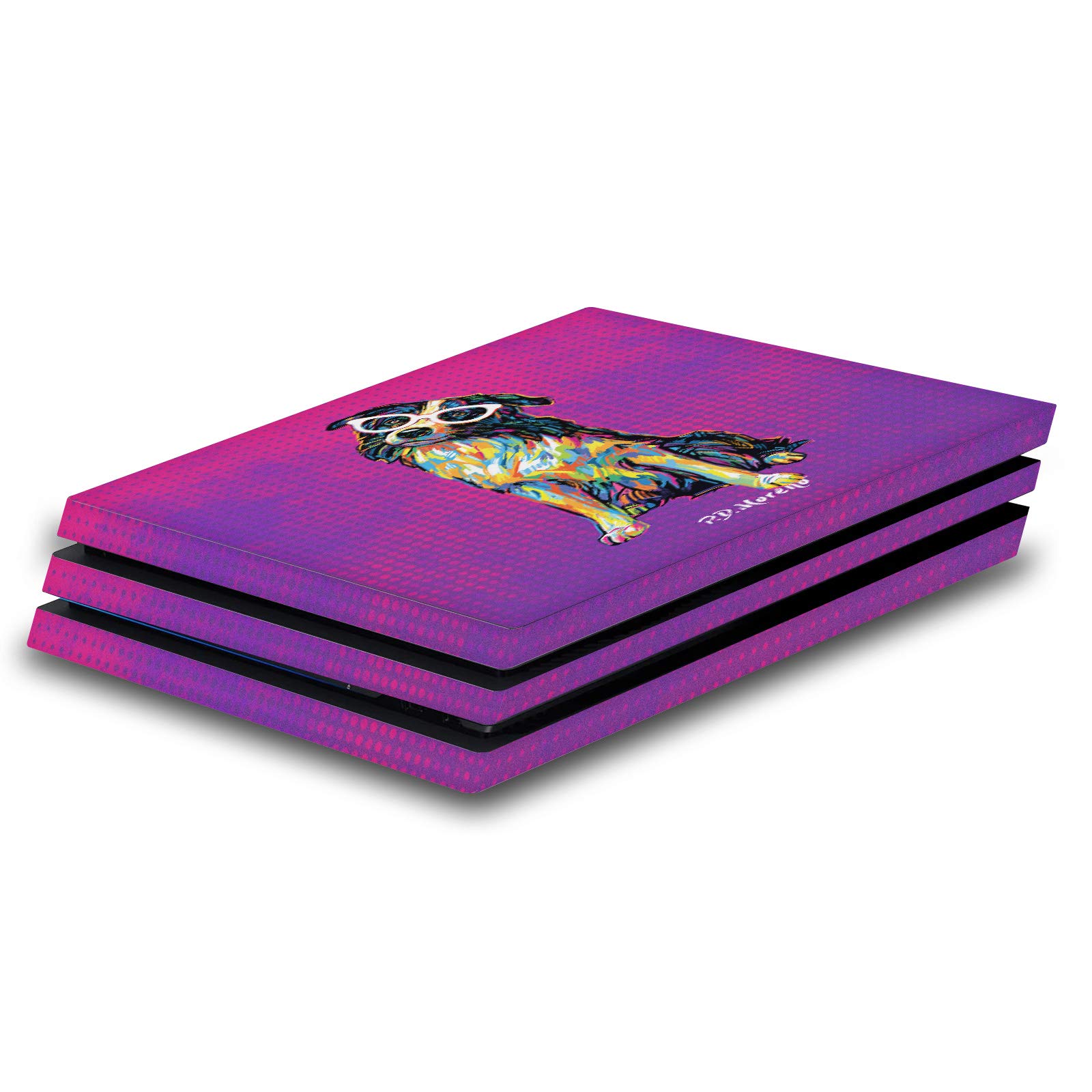 Skin PS4 Pro P.D. Moreno vinyle autocollant haute définition Border Collie