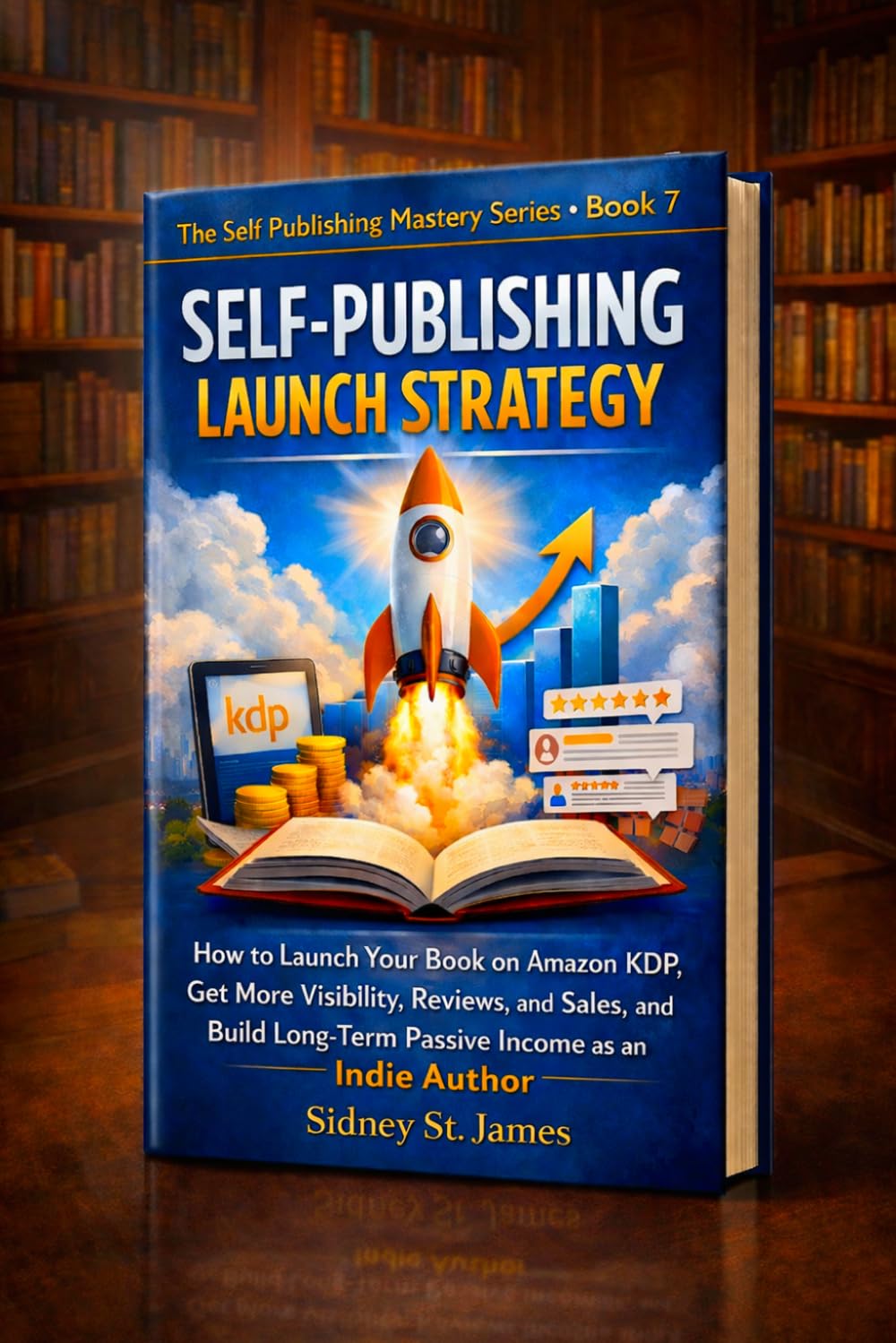Self-Publishing Launch Strategy: How to Launch Your Book on Amazon KDP, Get More Visibility, Reviews, and Sales, and Build Long-Term Passive Income as ... Author (The Self-Publishing Mastery Series)