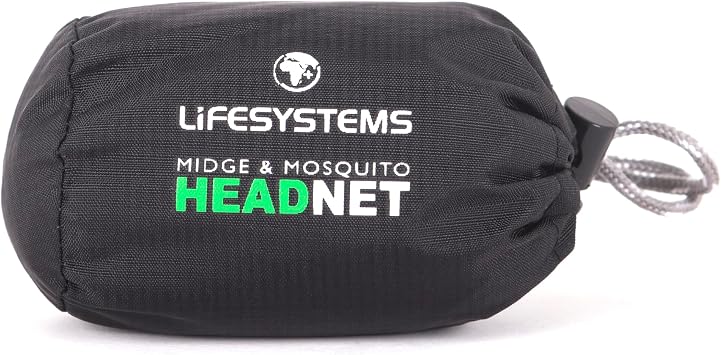 Lifesystems Insect Head Net Mesh Face Covering To Protect Against Midge, Mosquito, Wasps And Other Flying Insects