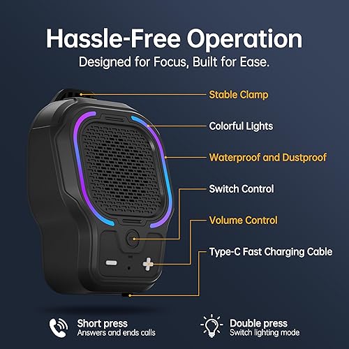 Miniatura 6 de Altavoz Bluetooth portátil, sonido potente y graves profundos