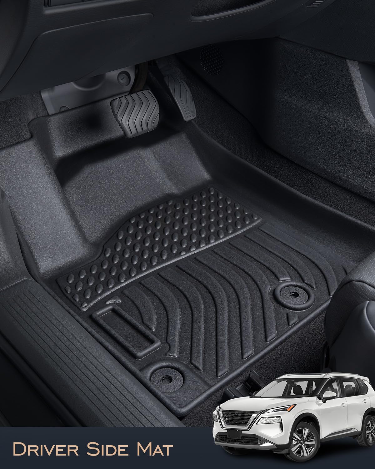 CreeKT for Nissan Rogue Floor Mats 2024 2023 2022 2021,for Rogue Mats