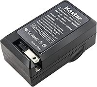 Vista 2 de Kastar Travel Charger Replacement for Panasonic CGA-DU14 CGA-DU21 NV-GS500 GS508 MX500 PV-GS400 GS500 SDR-H280 VDR-M70 M74 M75 M95 M250 Hitachi