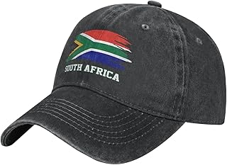 South Africa Flag South African Denim Baseball Cap Cotton Men Adjustable Hat Patriotic Caps