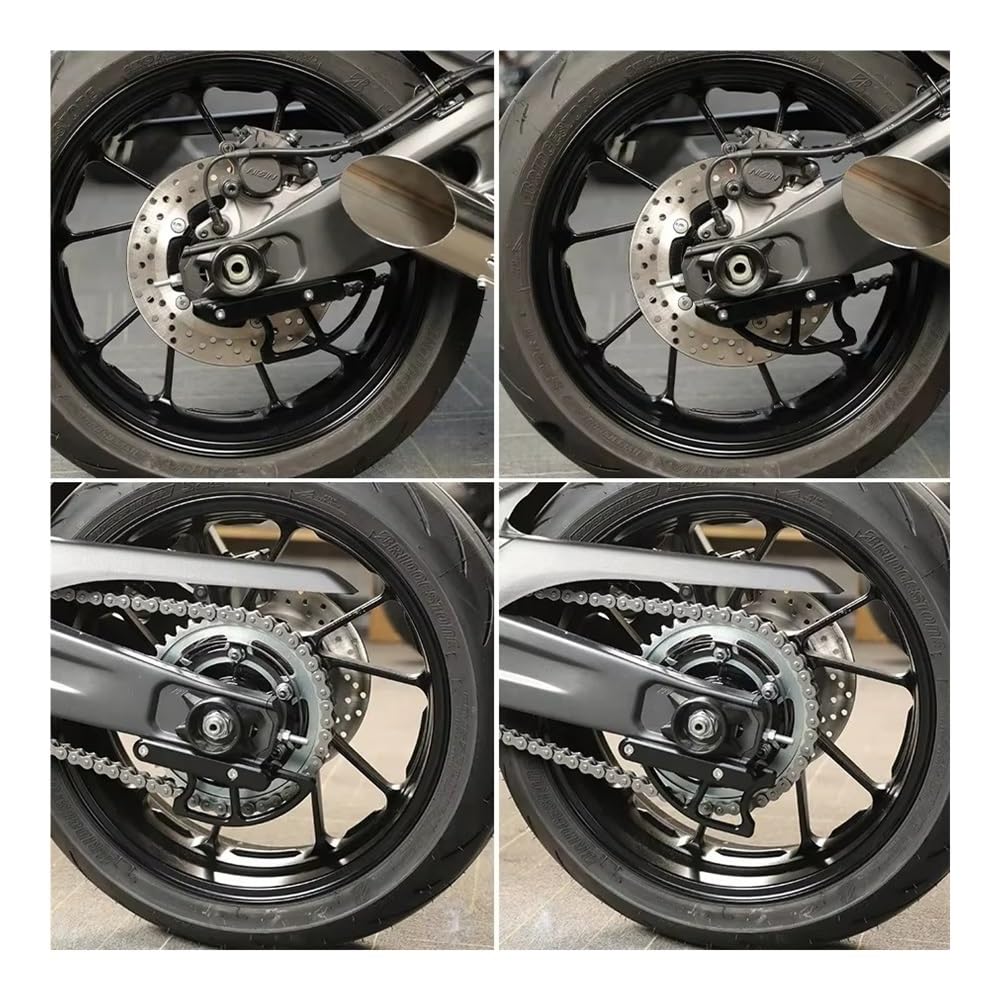 Protectores De Rotor Disco Freno Trasero para YZF R7 para R1 para R1M 2021-2025 Cubierta Protectora Cadena Piñón Motocicleta