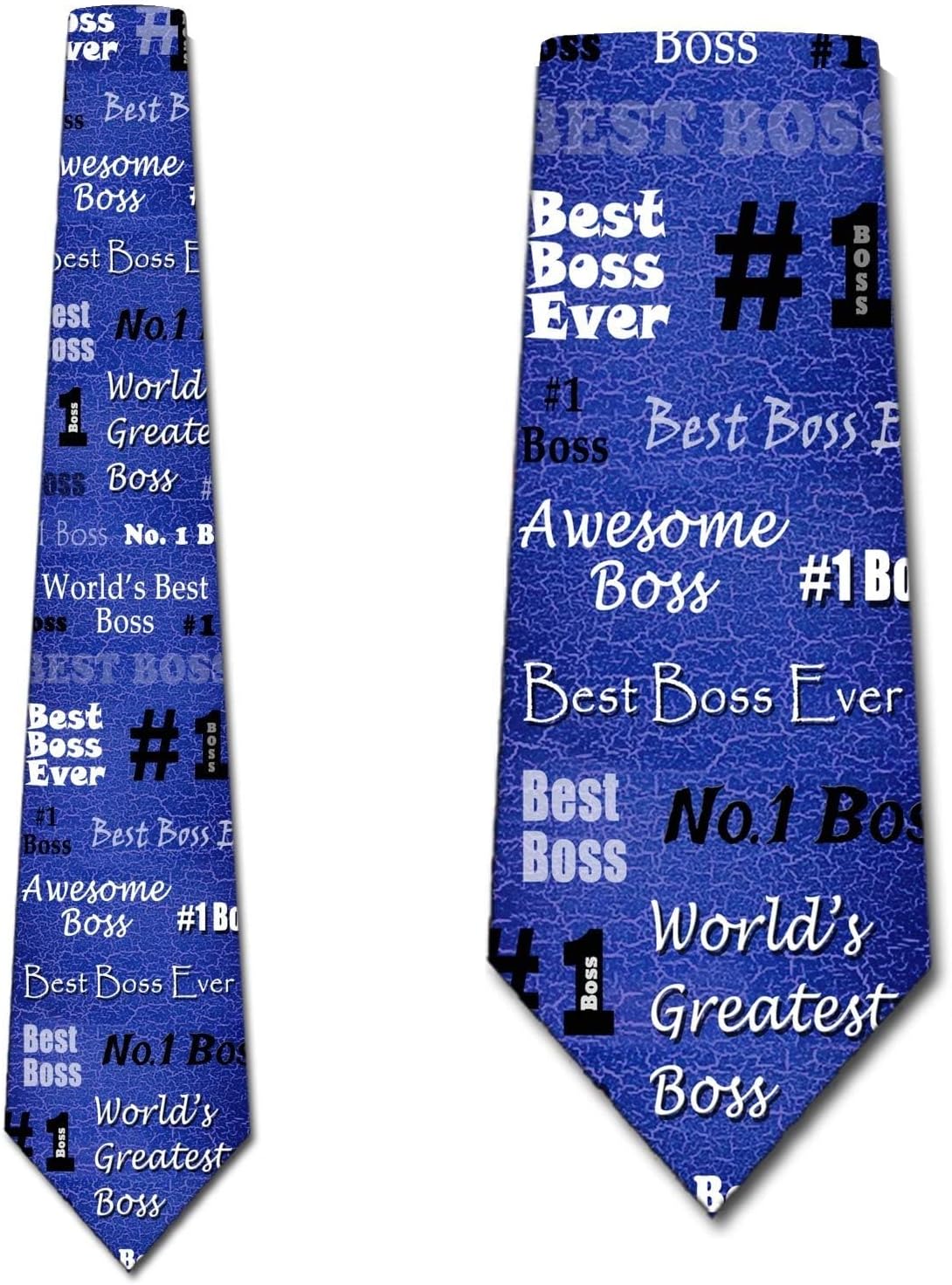 Three Rooker Boss's Day Ties Boss Necktie Mens Manager Tie Gift