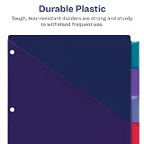 Avery® Plastic Dividers, Insertable Big Tab™, 5-Tab, 1 Set – view 5