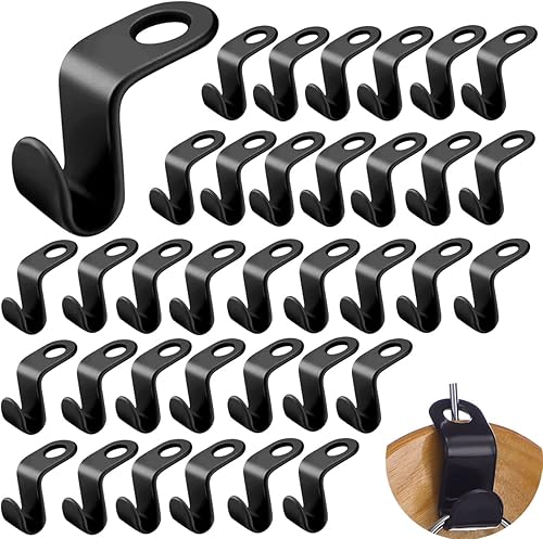 120 ganchos para colgar ropa, ganchos resistentes en cascada, ganchos extensores de terciopelo, ganchos de conexión para ropa, armario, organizador