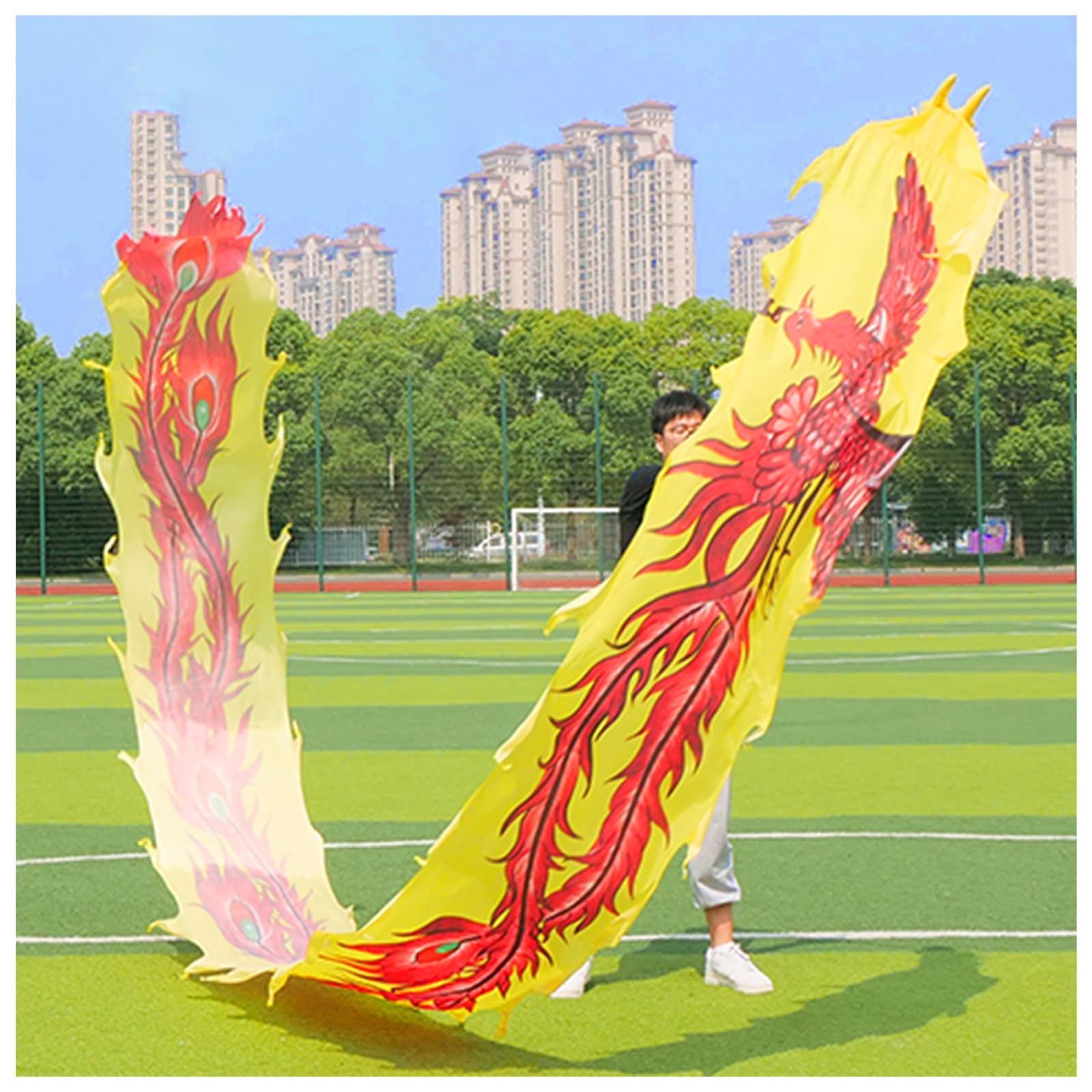 Amazon.com: Dragon Dance Flow Ribbon Streamer, Fitness Exercise