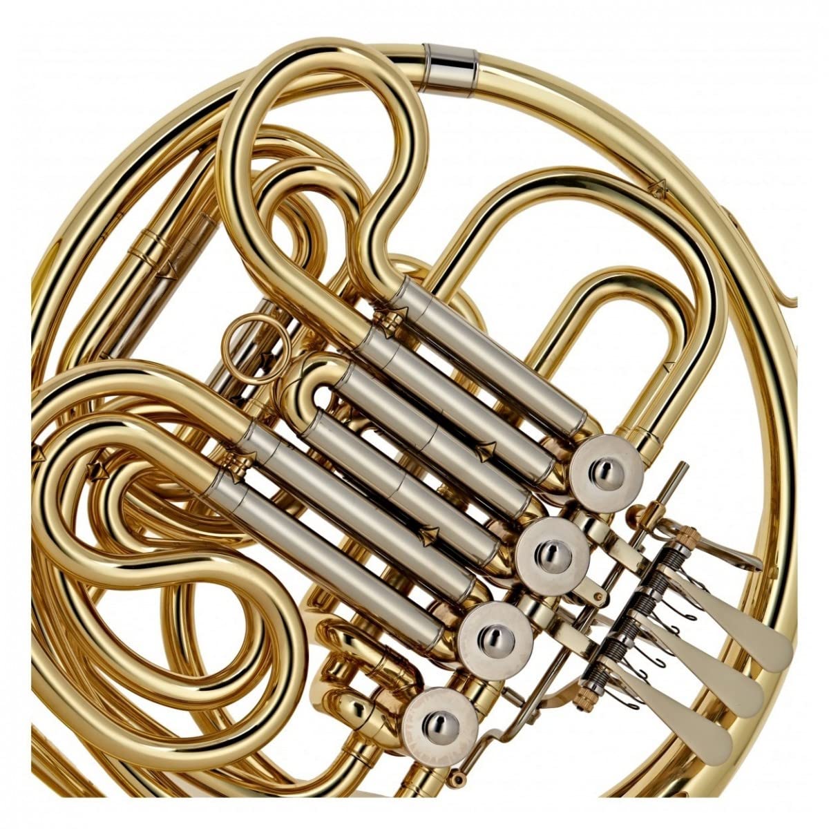 Trompa con boquilla y estuche de Gear4music Clave de Fa/Sib