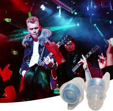 Musician Earplugs - Sound Isolation Concert Earplugs, 23db Noise Cancelling Ear Plugs | High Fidelity Music Ear Protection, Ear Plugs, Earplugs for Live Music, Festivals, Motorbike Rides