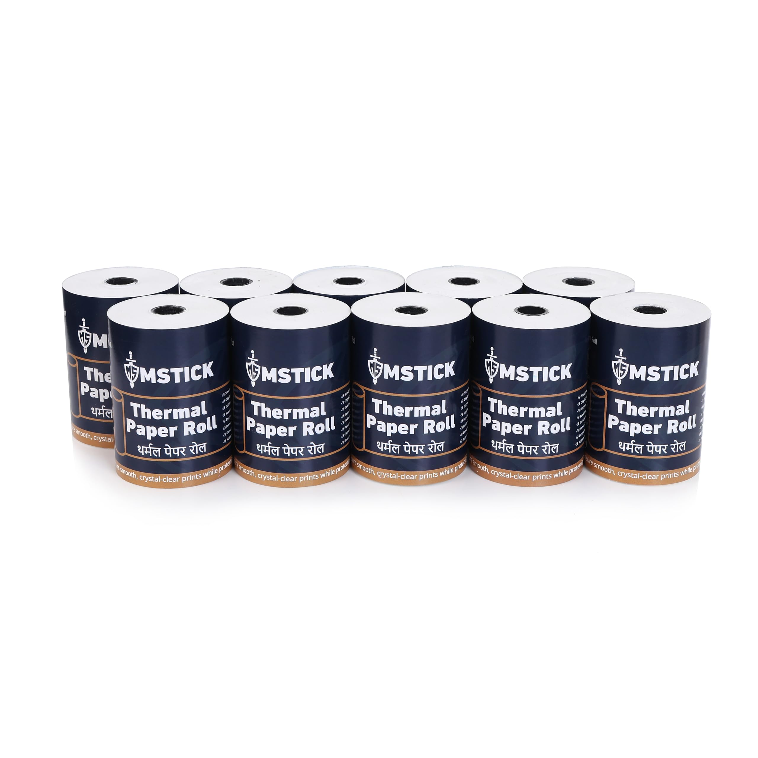 Thermal Receipt Paper Rolls - 80mm, 10 Rolls -1