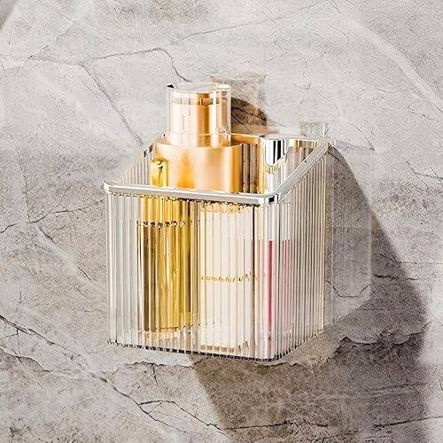 Estantes de pared adhesivos sin taladros Organizador flotante que ahorra espacio para cocina, baño y oficina Estantes de almacenamiento de