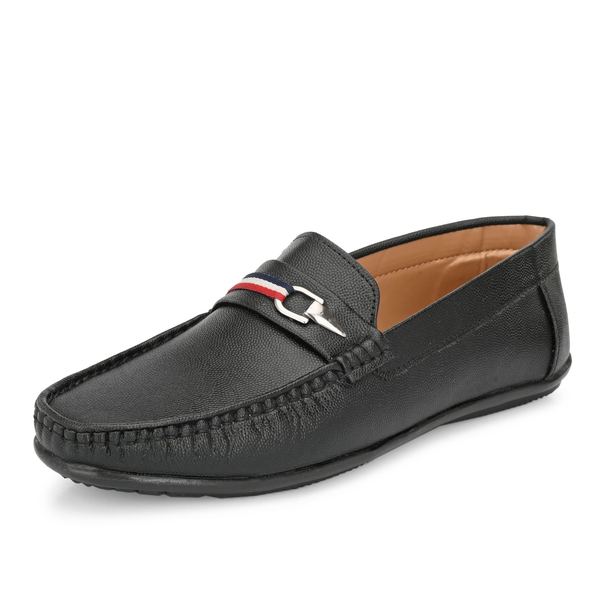 Centrino Loafer for Men | Stylish & Comfortable with Soft Cushioned Insole | Hand-Stitched Design for Trendy
