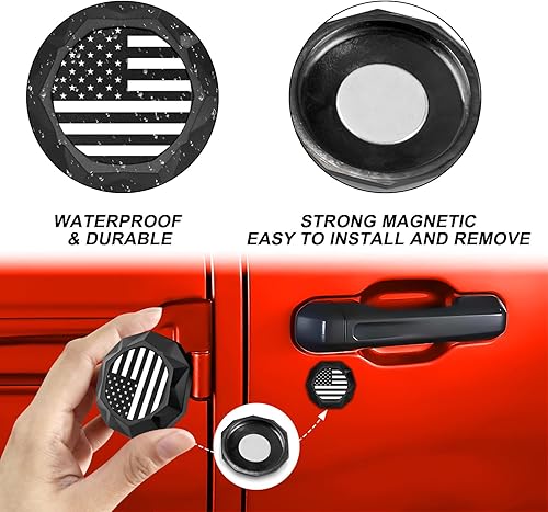 Miniatura 9 de Superkred Cubiertas para accesorios Jeep, para Jeep Gladiator y Wrangler, accesorios JL JLU SUV, cubierta de seguridad para puerta 2018 2019 2020