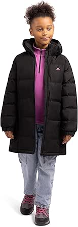 Trespass – Chaqueta Acolchada Tiffy Niñas (11-12 Años) (Negro) 5-6