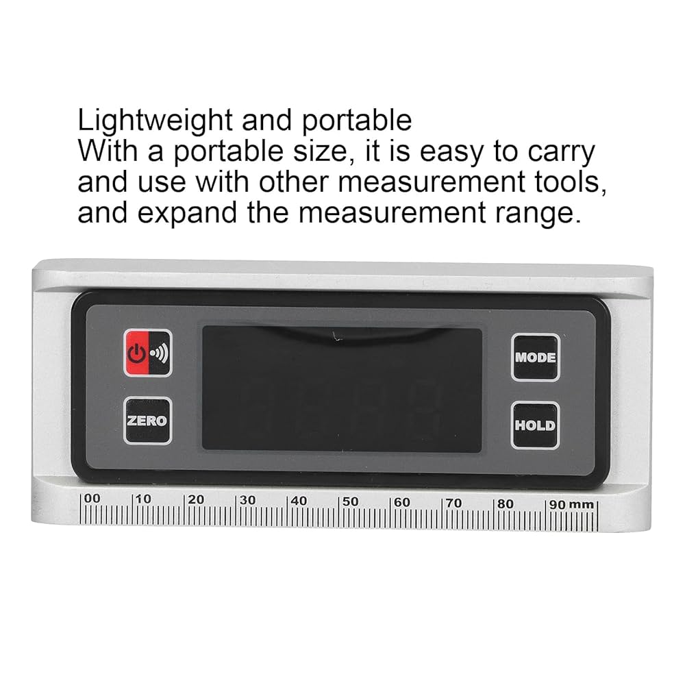 Amazon.co.jp: デジタル水準器 水平器 角度計 傾斜計 ポケット