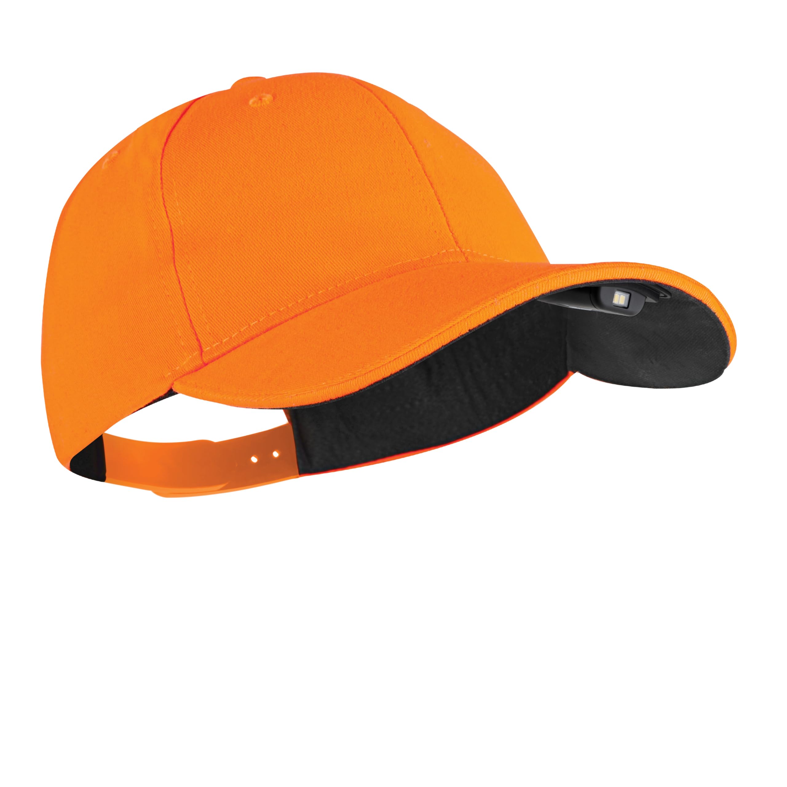 LED Hat Light - POWERCAP Baseball Cap with Light Built in - LED Cap Visor Light with Bright Headlight and IPX4 Rating