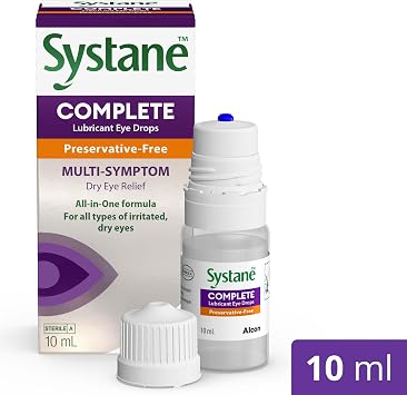 Systane Complete Preservative-Free Lubricant Eyedrops | 1x10 ml