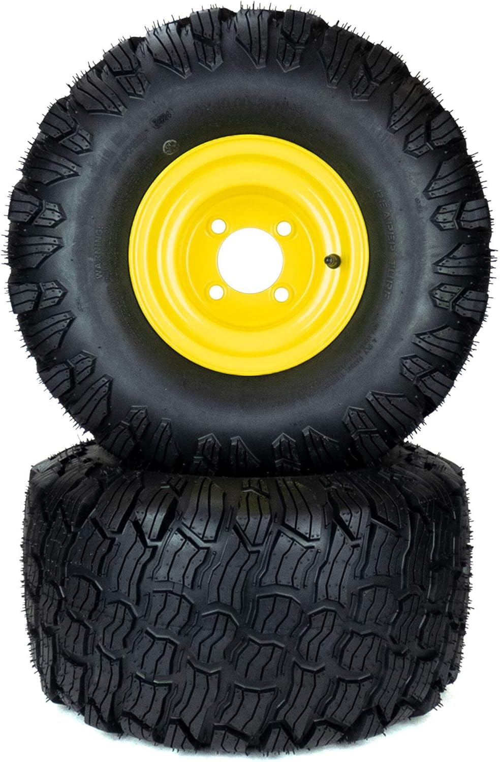 (2) Reaper Turf Tire Assemblies 20x10.00-8 Fits John Deere ZTrak UC30772 UC29111