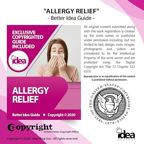 Miniatura 4 de Equate - Cápsulas para aliviar la alergia, 25 mg, paquete de 100 unidades con exclusivo "alivio de alergias", guía de mejores ideas (2 artículos)