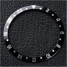 YANGQI yaoqijie 38mm 36mm Black Green Blue Aluminum Vintage Bezel Insert Dial Compatible with Submariner GMT Watch Face Retro Watches Replacement Accessory Lasting Color 18 36mm