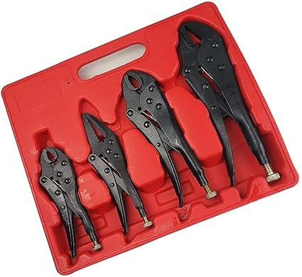 Hydraulic Tools Set 4pcs/set Multifunction locking pliers lock wrench vise grip pliers Forceps and fixture suit