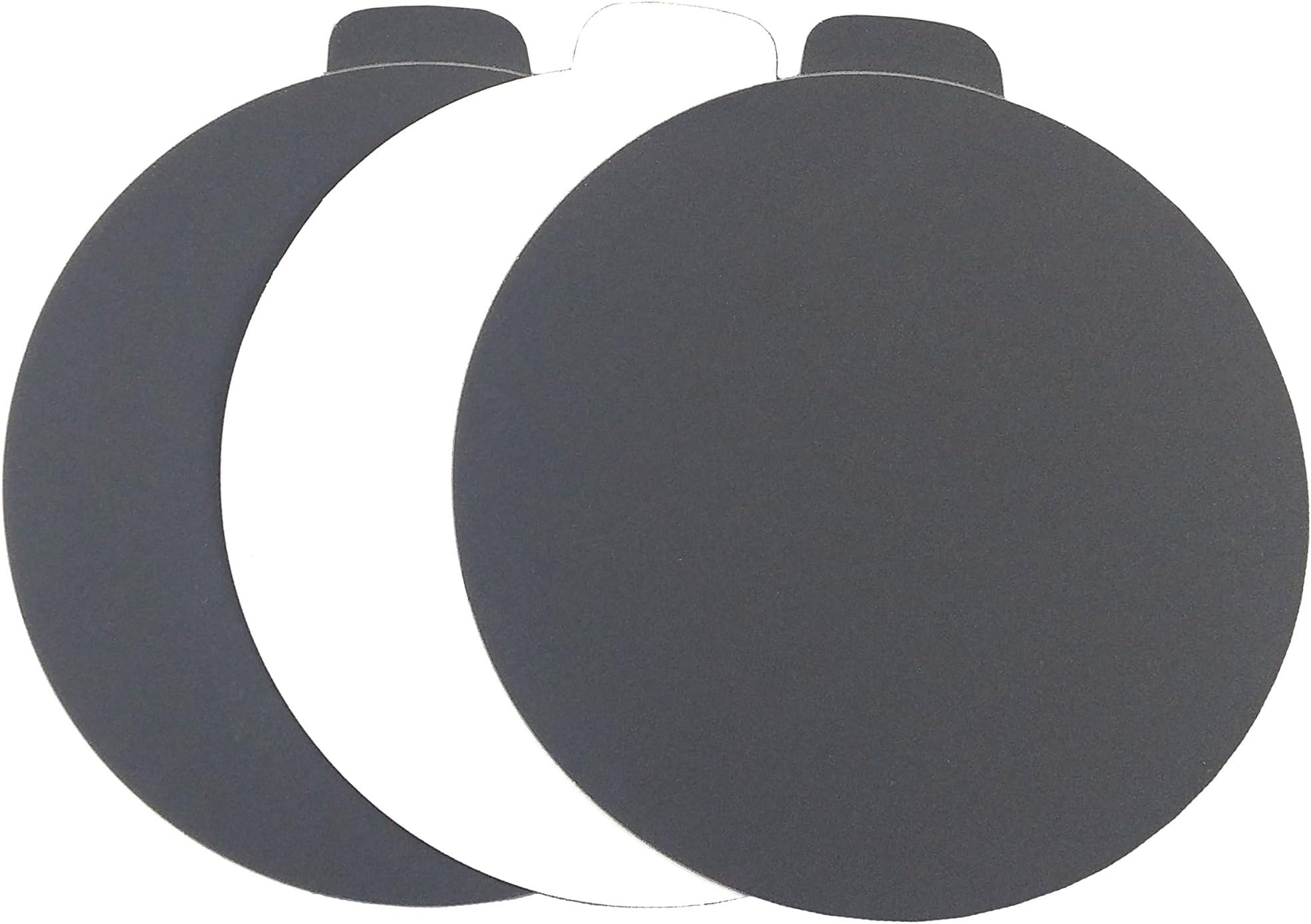 Starcke Premium 5 Inch PSA Sanding Discs - Black Silicon Carbide Self Adhesive Sticky Back - For Stone, Metal, Auto Body Repair, Paint, And plastics (25, 1000 Grit)