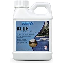 Pond2O Blue Pond Dye   Eco-Safe, Long-Lasting Suspend Technology Concentrate, Treats 1 Acre   1 Gallon Water-Soluble Blue Colorant for Lakes & Ponds
