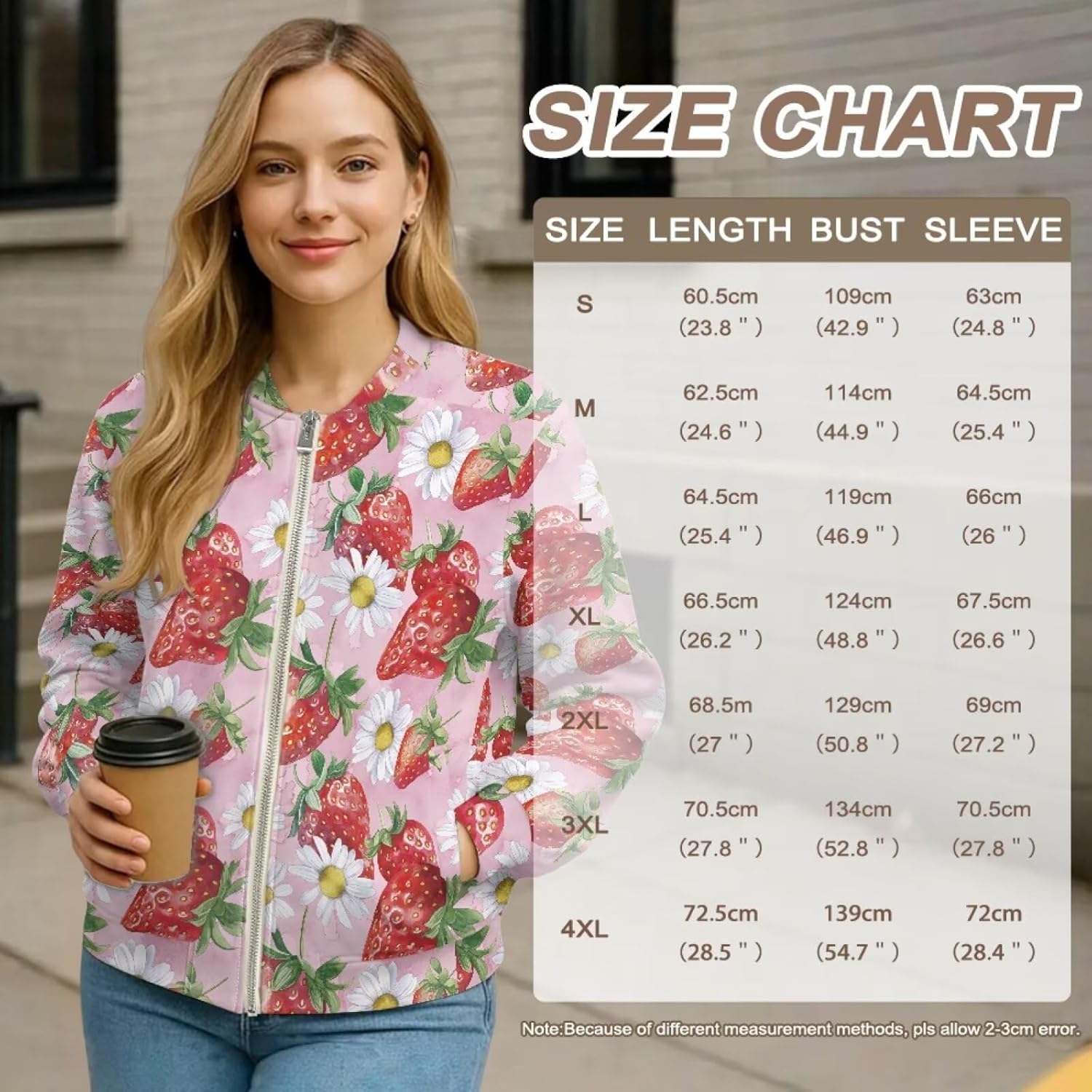Bomber Jacket Women Casual Jackets with Zipper